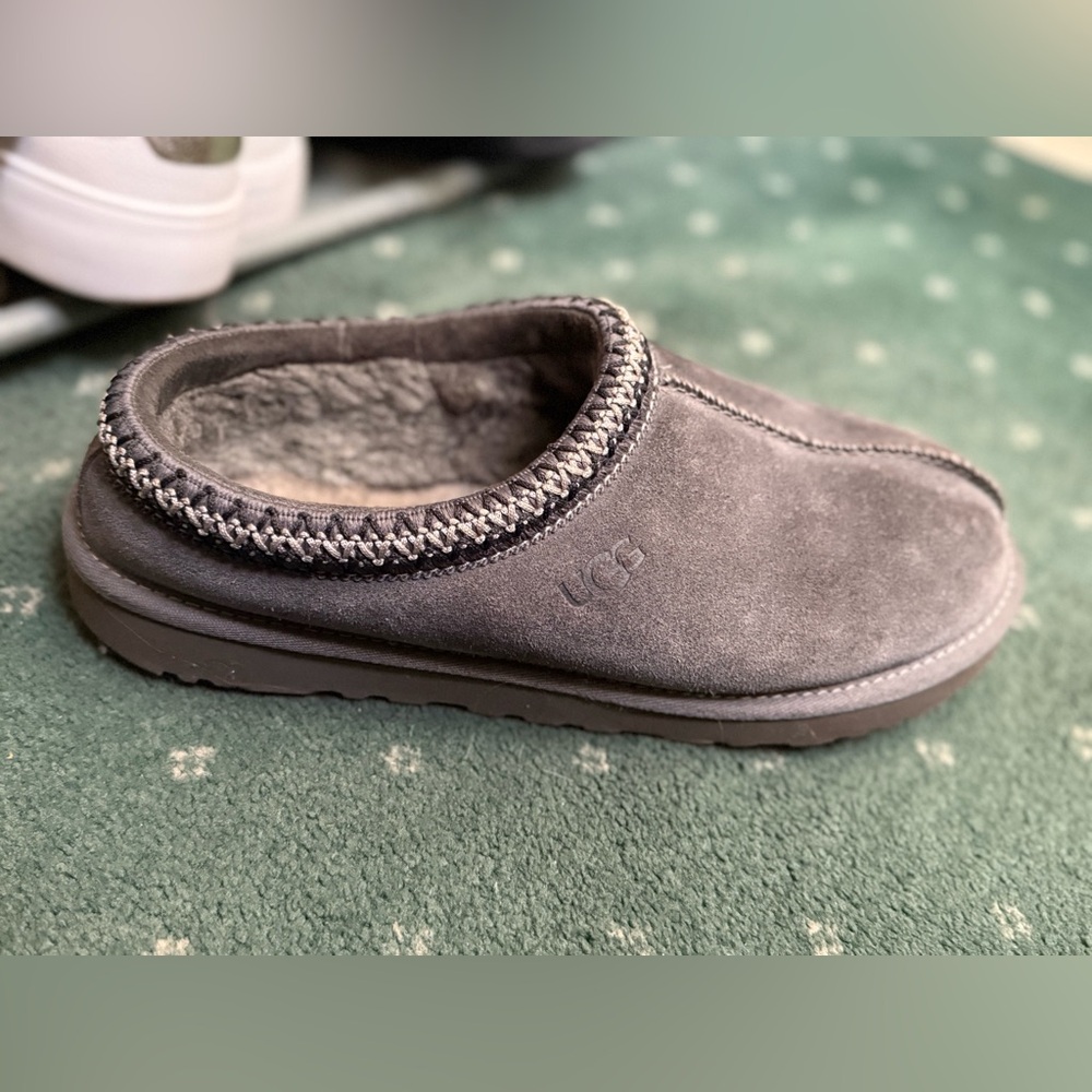 UGG Men's Grey Tasman Slipper - Picture 5 of 8